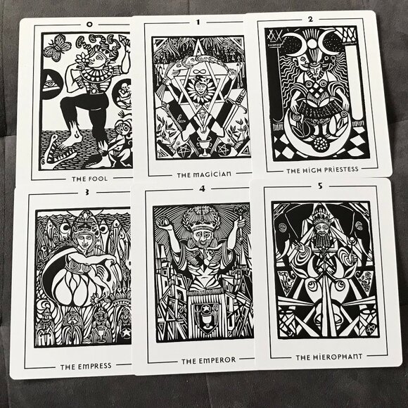 The Light and Shadow Tarot Vintage 1997 Brian Williams & Michael Goepferd - Picture 3 of 9